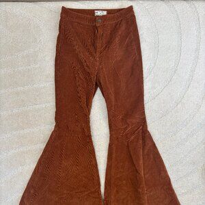 Free People Corduroy Ultra Bell Bottoms